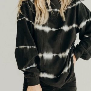 Carly Jean Los Angeles Levi Tie dye sweatshirt